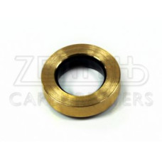 CD Stromberg Seal assy - Throttle spindle 8mm inc brass retainer [B18032]