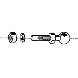 Throttle Linkage BALL 5/16" Dia. Holley & Universal fitment (41-351) 