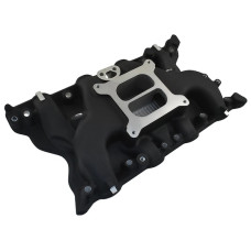 Intake Manifold dual plane Ford 351 2V Cleveland [CAL-76-2750BK]