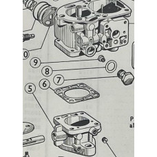 Solex 32BIO insulating gasket [11984]