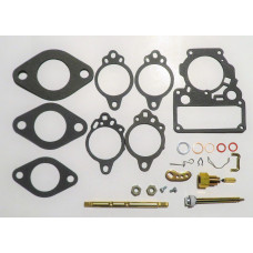 Stromberg BXOV-1, BXV-2, BXUV, BXUV-2, BXUV-3, Holden 1948-76, Torana 69-76 PREMIUM rebuild Kit inc O/Size T/shaft with nuts & screws metal pump plunger leather cup (SBK652P)    
