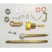 Stromberg BXOV-1, BXV-2, BXUV, BXUV-2, BXUV-3, Holden 1948-76, Torana 69-76 PREMIUM rebuild Kit inc O/Size T/shaft with nuts & screws metal pump plunger leather cup (SBK652P)    