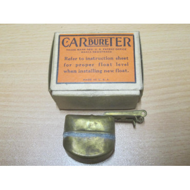 Carter float W1 WA1 WO DW1 Chevrolet Hupmobile Hudson Packard Plymouth Pontiac Reo Studebaker Volvo 1935-49 (CS21-45S) 