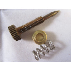 Zenith A Ford Idle Mixture Screw, Cap and Spring Brass 1928-29 (MA9577E)