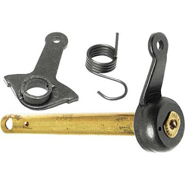 Ford T Holley Vaporiser Choke Lever Shaft Assembly and Spring 1926-27 (MT6256)