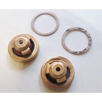 Fuel Pump Valves & Gaskets 19mm (3/4") caged type, per Pair (FPV198)