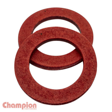 Fuel pump fibre washer 0.25" ID x 0.4375" OD x 0.062" thick [FW164]