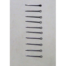 Split Pin 0.8mm x 12mm [1/32" x 1/2"] Stainless Steel [SP0812]