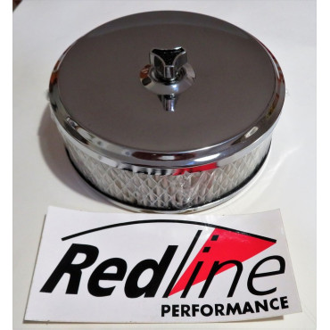 Sports Air Filter Chrome 140mm SU 1-1/2" H4 HD4 HS4 HIF4 [16-11] 