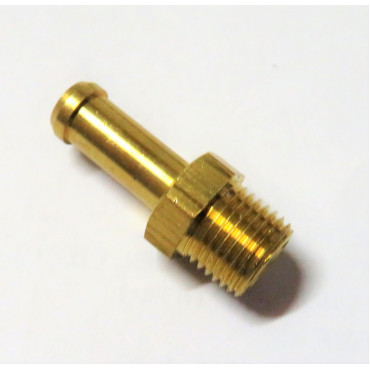 Brass hose barb 1/2" 20 tpi to 5/16" hose USA vehicles [9-118]