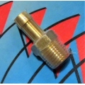 BRASS HOSE BARB FUEL FITTING 1/4" BSP TO 5/16" HOSE suits Holley Mechanical Pumps (900.14-33)
