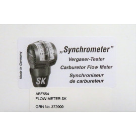 Air Flow Meter "SYNCHROMETER" Type SK suits 1.625 to 2,125 intake bores with adaptor [ABF654]