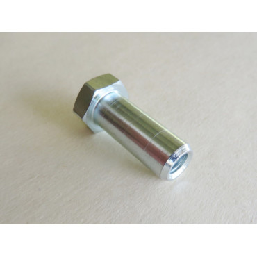 SU Carburettor Float Bowl Lid fixing NUT, long, suits D, OM, HV, H, H-Thermo, when overflow pipe is fitted (AUC1867)
