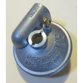 SU Carburettor Float Bowl Lid T2 R/H 2 3/8" Dia inc brass Tickler (AUE997A)   