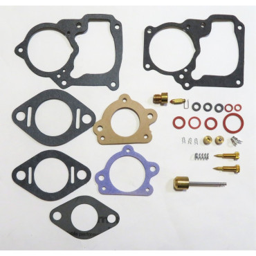 Zenith 28/228 White 145 150 99 116 1942-44 premium rebuild kit inc brass pump plunger [ZK370]